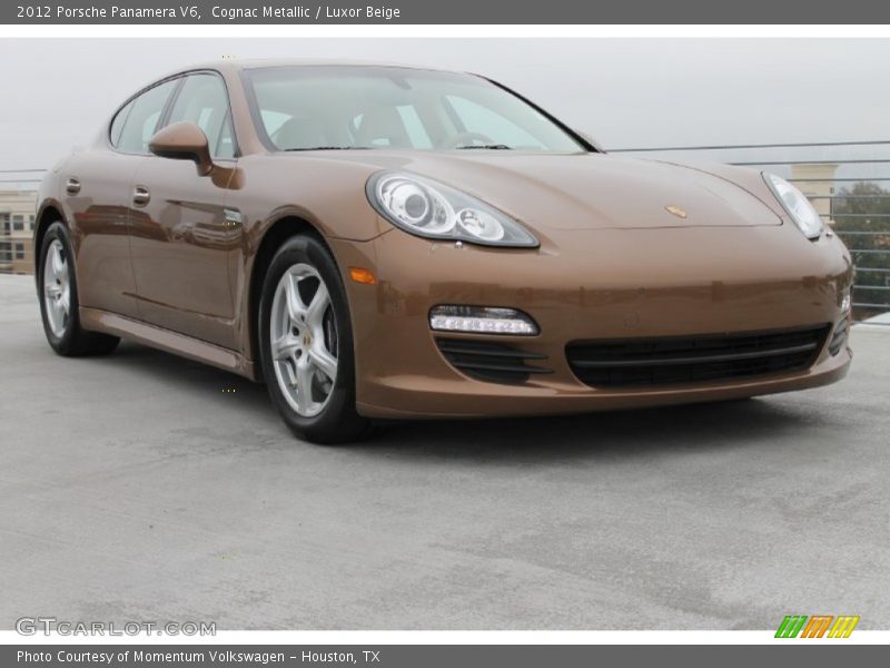 Cognac Metallic / Luxor Beige 2012 Porsche Panamera V6