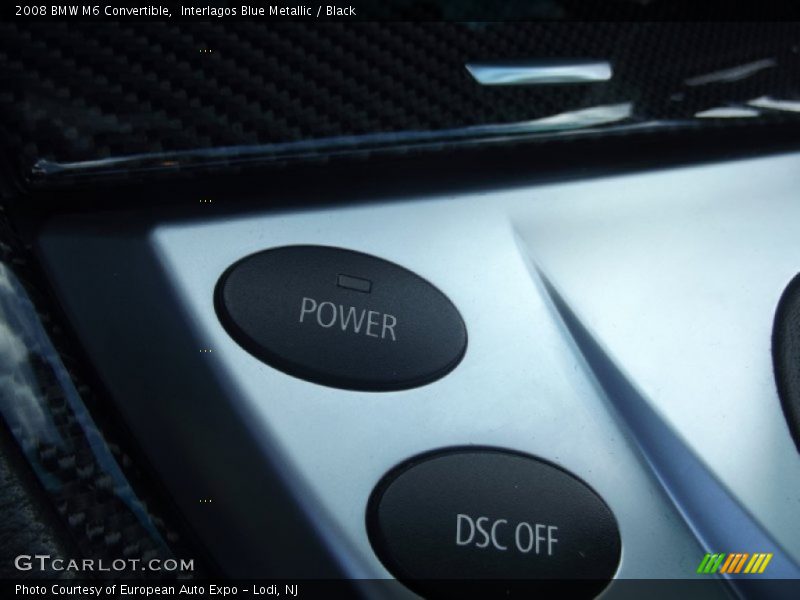 Interlagos Blue Metallic / Black 2008 BMW M6 Convertible