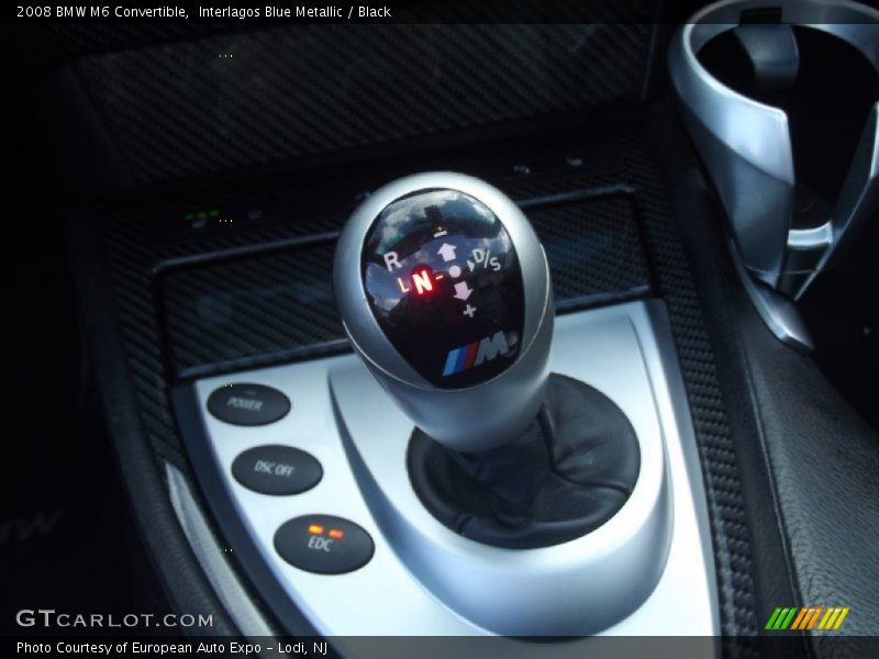 Interlagos Blue Metallic / Black 2008 BMW M6 Convertible
