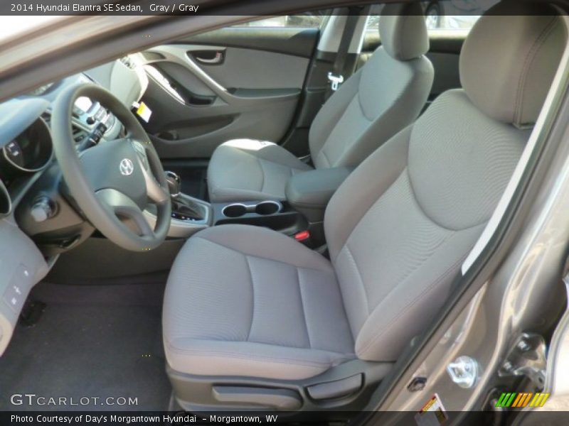 Gray / Gray 2014 Hyundai Elantra SE Sedan