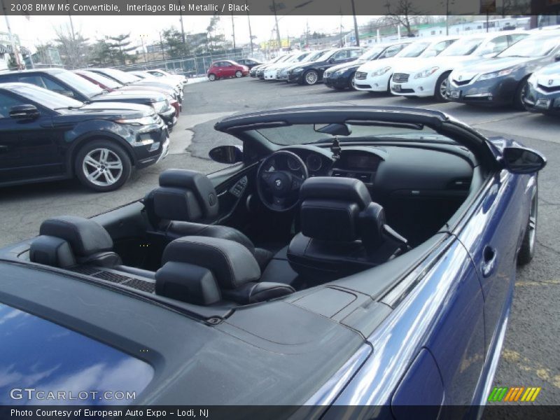 Interlagos Blue Metallic / Black 2008 BMW M6 Convertible
