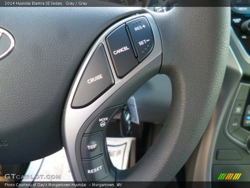 Gray / Gray 2014 Hyundai Elantra SE Sedan