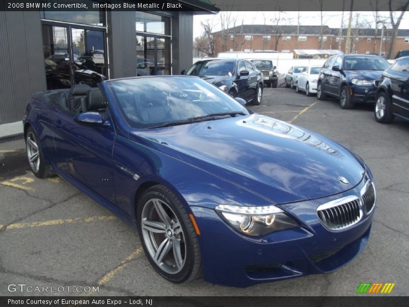 Interlagos Blue Metallic / Black 2008 BMW M6 Convertible