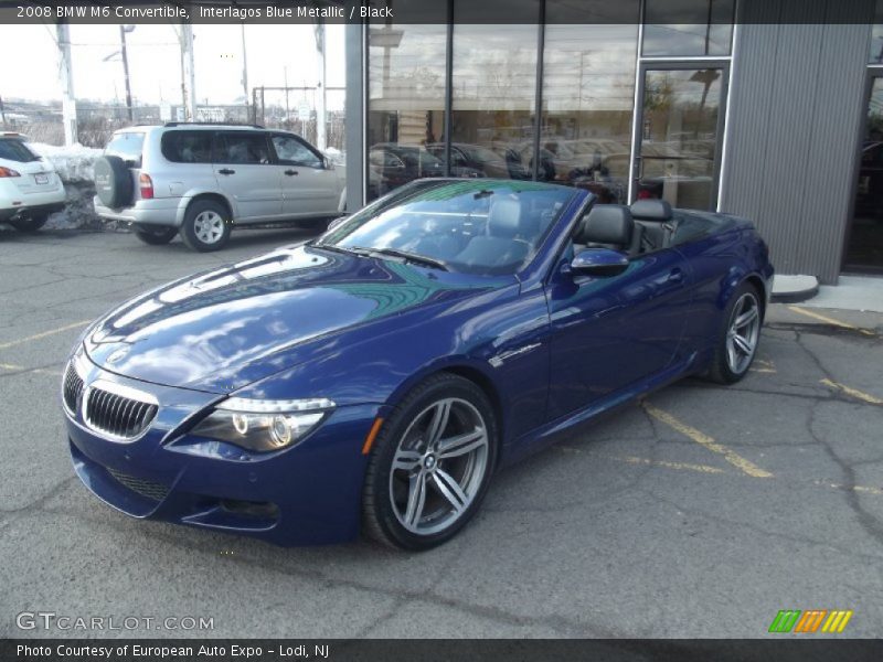 Interlagos Blue Metallic / Black 2008 BMW M6 Convertible