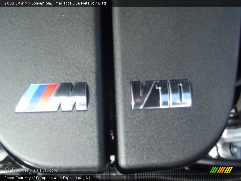 Interlagos Blue Metallic / Black 2008 BMW M6 Convertible