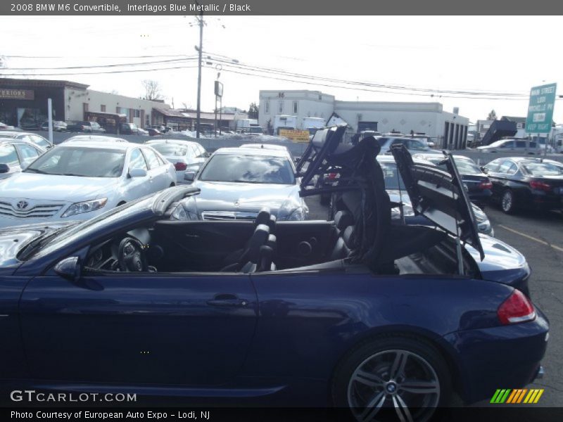 Interlagos Blue Metallic / Black 2008 BMW M6 Convertible