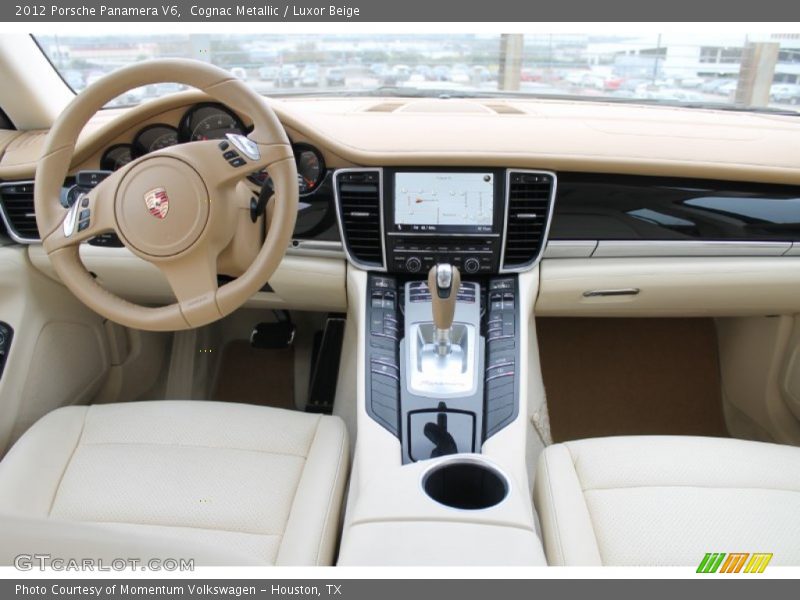 Cognac Metallic / Luxor Beige 2012 Porsche Panamera V6