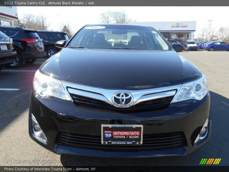 Attitude Black Metallic / Ash 2012 Toyota Camry XLE