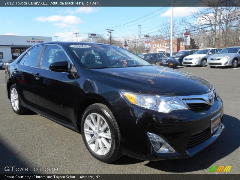 Attitude Black Metallic / Ash 2012 Toyota Camry XLE