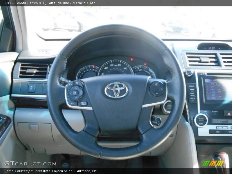 Attitude Black Metallic / Ash 2012 Toyota Camry XLE