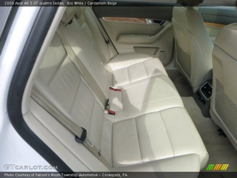 Ibis White / Cardamom Beige 2009 Audi A6 3.0T quattro Sedan