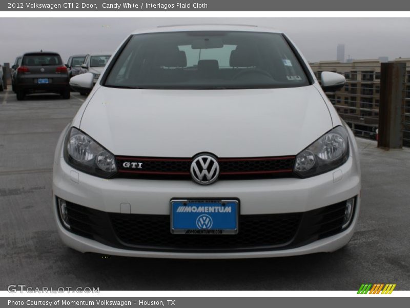 Candy White / Interlagos Plaid Cloth 2012 Volkswagen GTI 2 Door