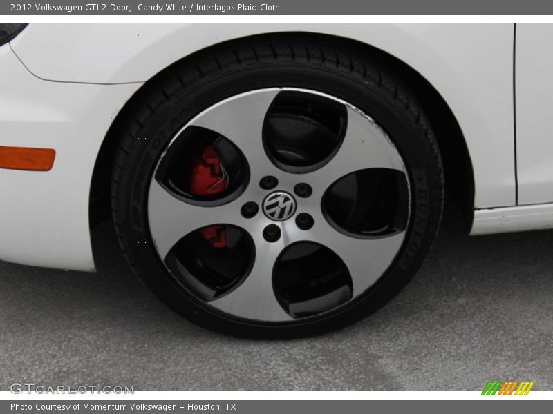 Candy White / Interlagos Plaid Cloth 2012 Volkswagen GTI 2 Door