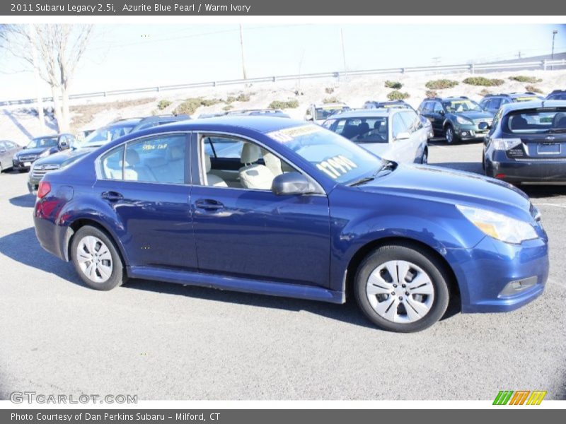 Azurite Blue Pearl / Warm Ivory 2011 Subaru Legacy 2.5i
