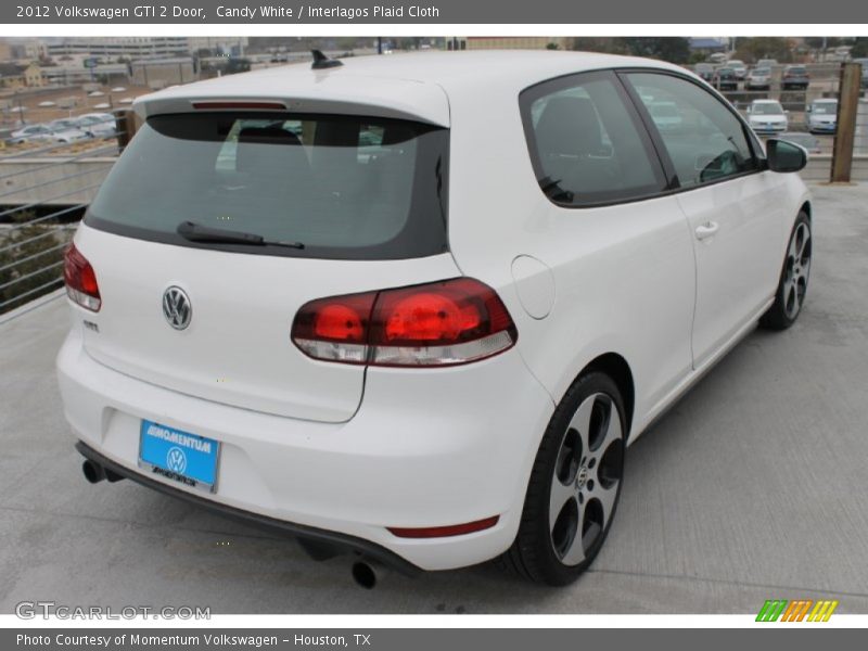 Candy White / Interlagos Plaid Cloth 2012 Volkswagen GTI 2 Door