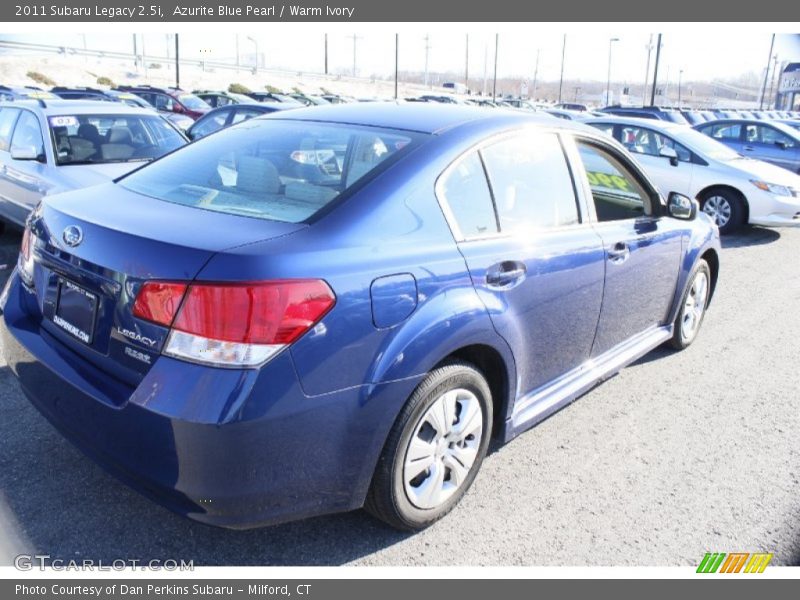 Azurite Blue Pearl / Warm Ivory 2011 Subaru Legacy 2.5i