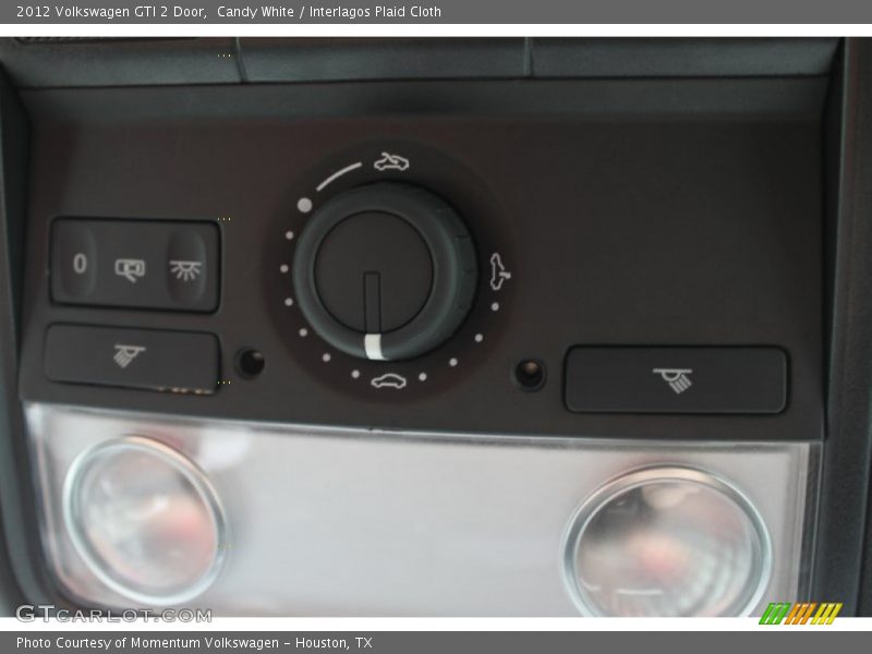 Candy White / Interlagos Plaid Cloth 2012 Volkswagen GTI 2 Door
