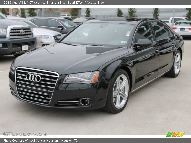 Front 3/4 View of 2013 A8 L 4.0T quattro