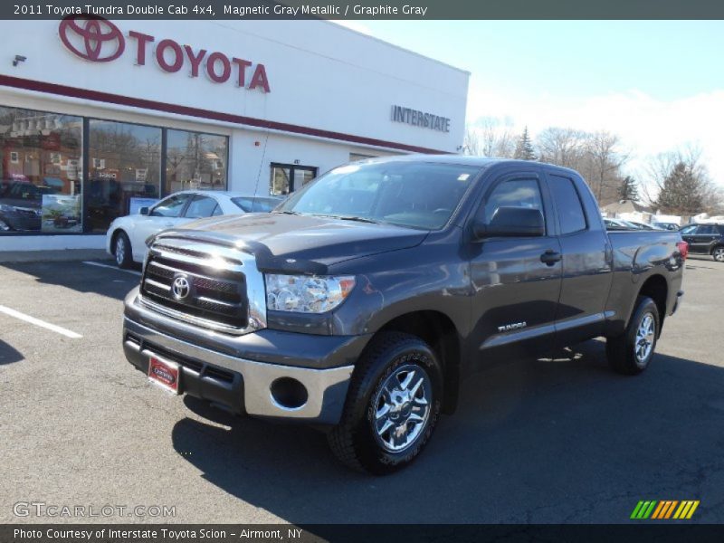 Magnetic Gray Metallic / Graphite Gray 2011 Toyota Tundra Double Cab 4x4