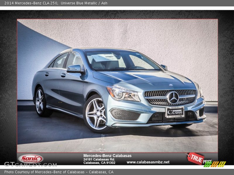 Universe Blue Metallic / Ash 2014 Mercedes-Benz CLA 250