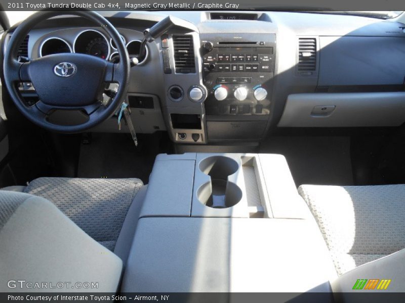 Magnetic Gray Metallic / Graphite Gray 2011 Toyota Tundra Double Cab 4x4