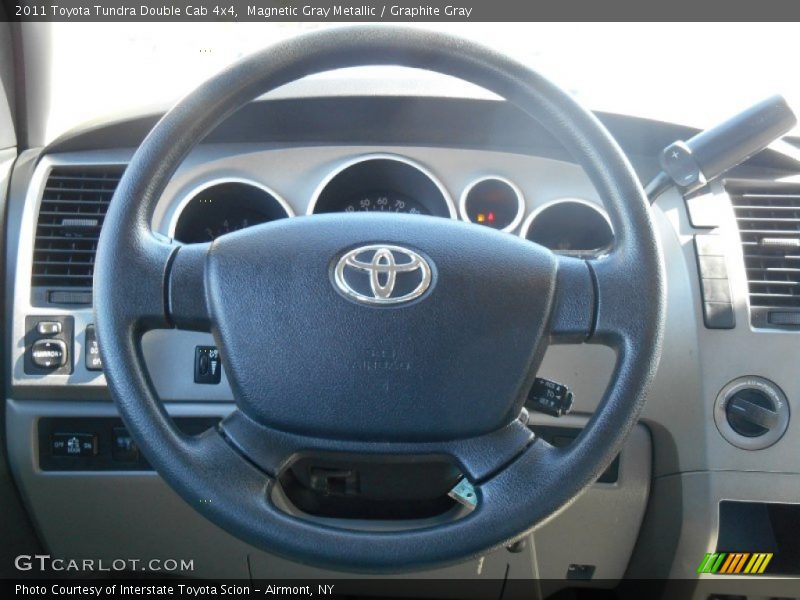 Magnetic Gray Metallic / Graphite Gray 2011 Toyota Tundra Double Cab 4x4