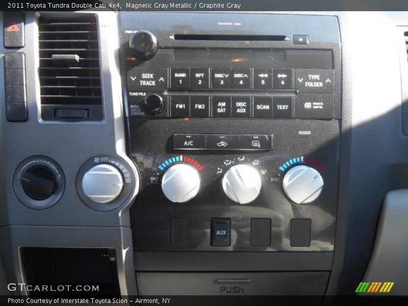 Magnetic Gray Metallic / Graphite Gray 2011 Toyota Tundra Double Cab 4x4