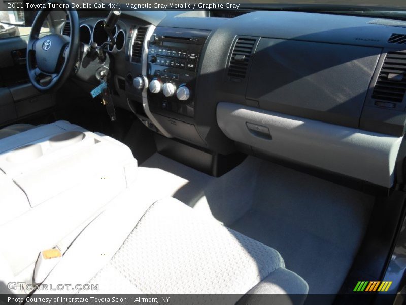 Magnetic Gray Metallic / Graphite Gray 2011 Toyota Tundra Double Cab 4x4