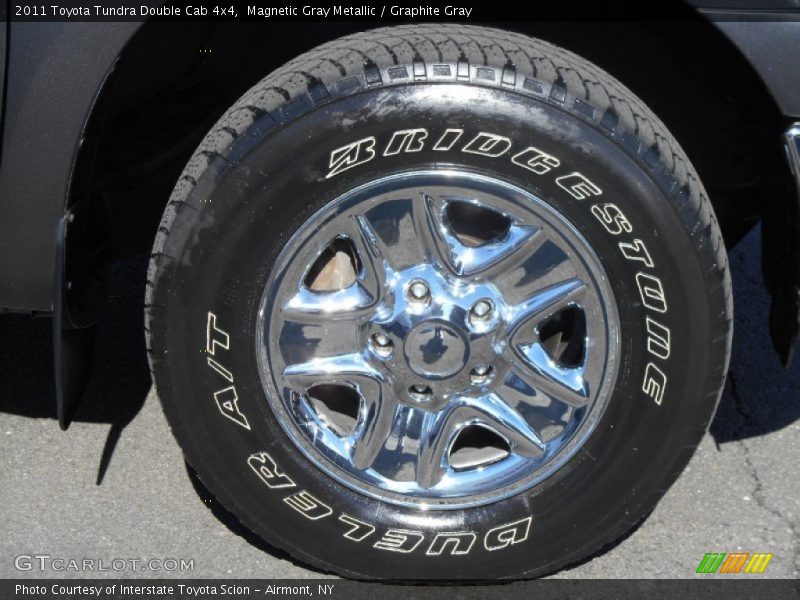 Magnetic Gray Metallic / Graphite Gray 2011 Toyota Tundra Double Cab 4x4