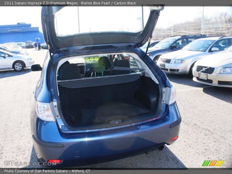 Marine Blue Pearl / Carbon Black 2011 Subaru Impreza 2.5i Premium Wagon