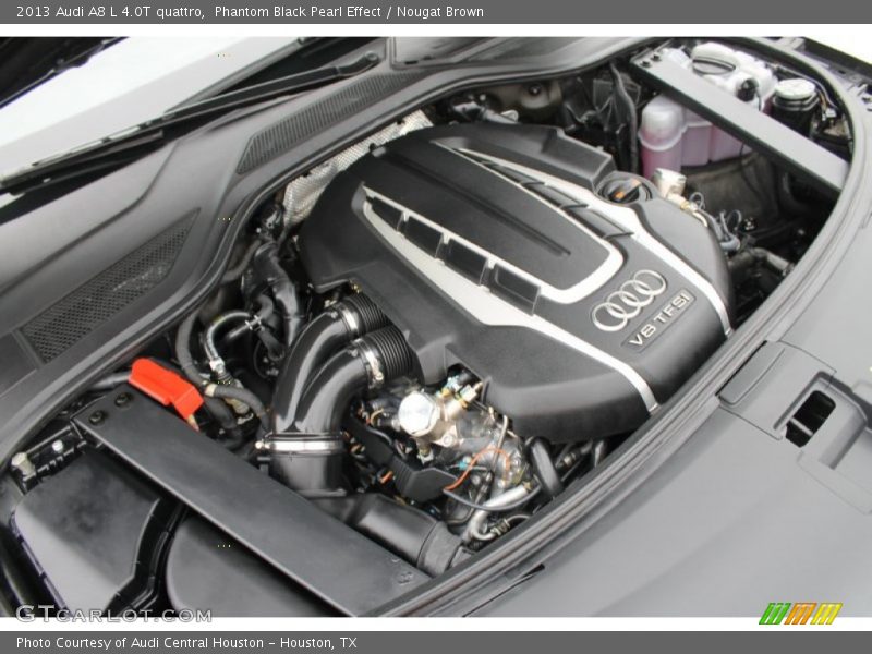  2013 A8 L 4.0T quattro Engine - 4.0 Liter FSI Twin-Turbocharged DOHC 32-Valve VVT V8