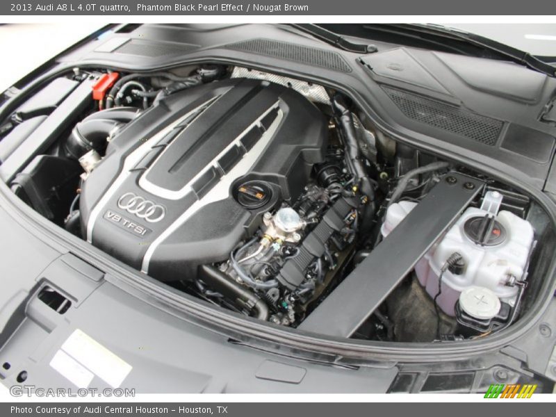  2013 A8 L 4.0T quattro Engine - 4.0 Liter FSI Twin-Turbocharged DOHC 32-Valve VVT V8