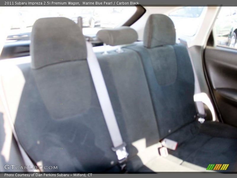 Marine Blue Pearl / Carbon Black 2011 Subaru Impreza 2.5i Premium Wagon