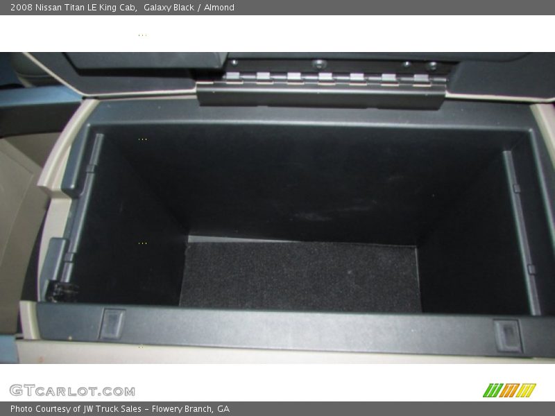 Galaxy Black / Almond 2008 Nissan Titan LE King Cab