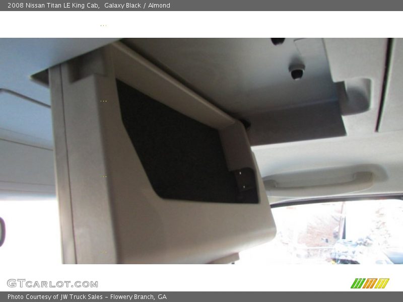Galaxy Black / Almond 2008 Nissan Titan LE King Cab
