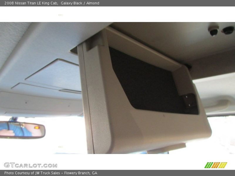 Galaxy Black / Almond 2008 Nissan Titan LE King Cab