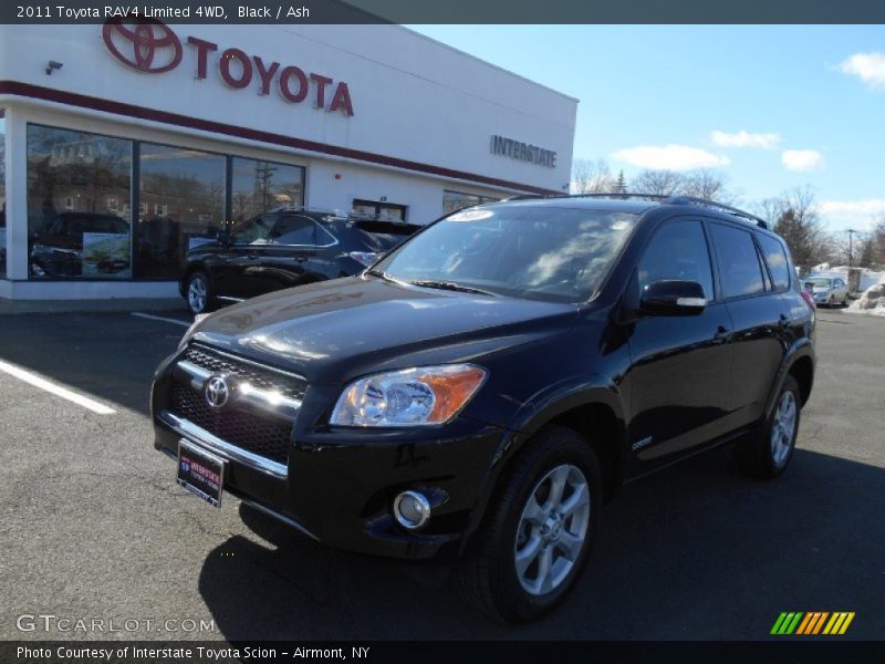 Black / Ash 2011 Toyota RAV4 Limited 4WD