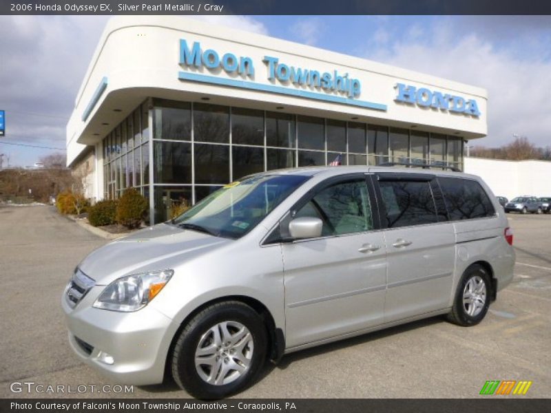 Silver Pearl Metallic / Gray 2006 Honda Odyssey EX