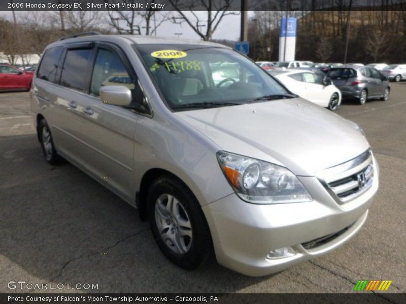Silver Pearl Metallic / Gray 2006 Honda Odyssey EX