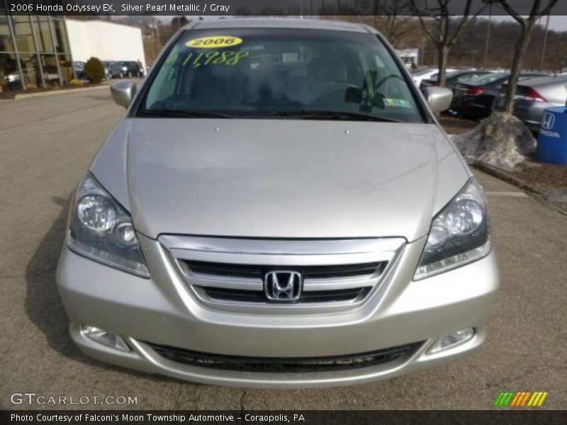 Silver Pearl Metallic / Gray 2006 Honda Odyssey EX