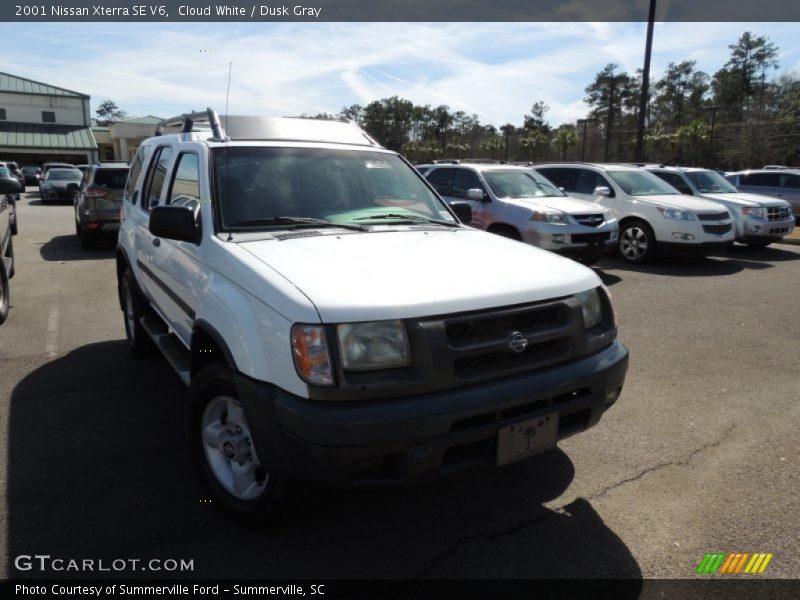 Cloud White / Dusk Gray 2001 Nissan Xterra SE V6