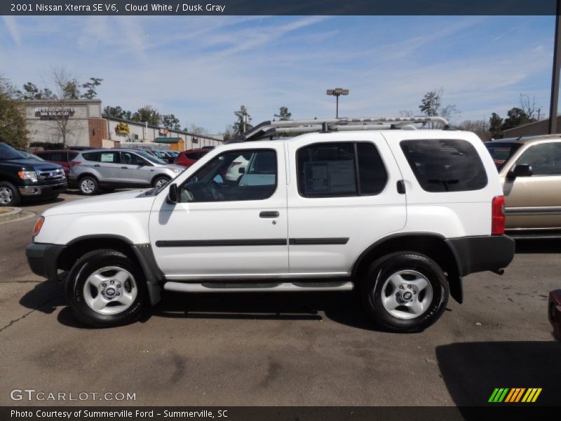 Cloud White / Dusk Gray 2001 Nissan Xterra SE V6
