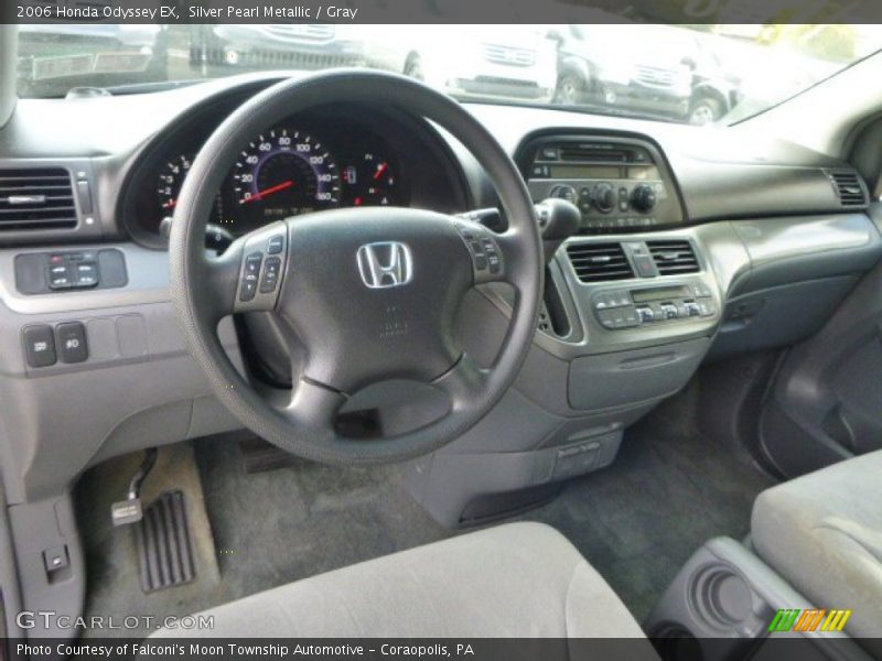 Silver Pearl Metallic / Gray 2006 Honda Odyssey EX