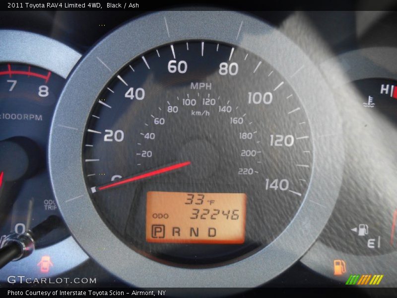 Black / Ash 2011 Toyota RAV4 Limited 4WD
