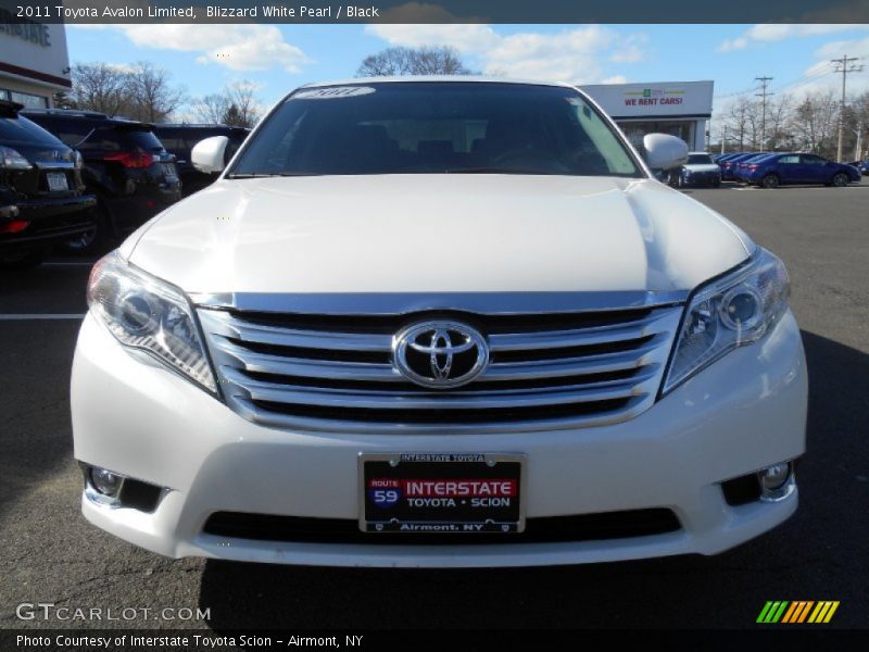Blizzard White Pearl / Black 2011 Toyota Avalon Limited