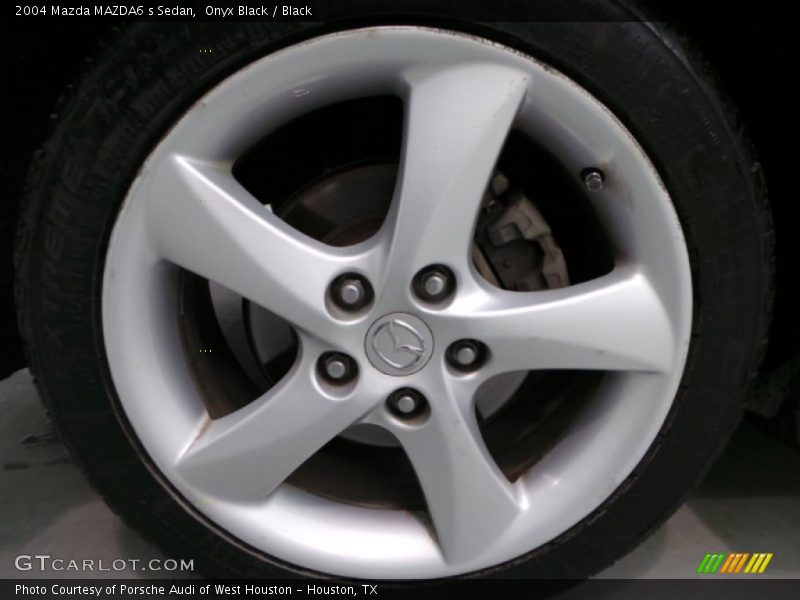 Onyx Black / Black 2004 Mazda MAZDA6 s Sedan
