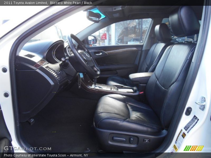 Blizzard White Pearl / Black 2011 Toyota Avalon Limited
