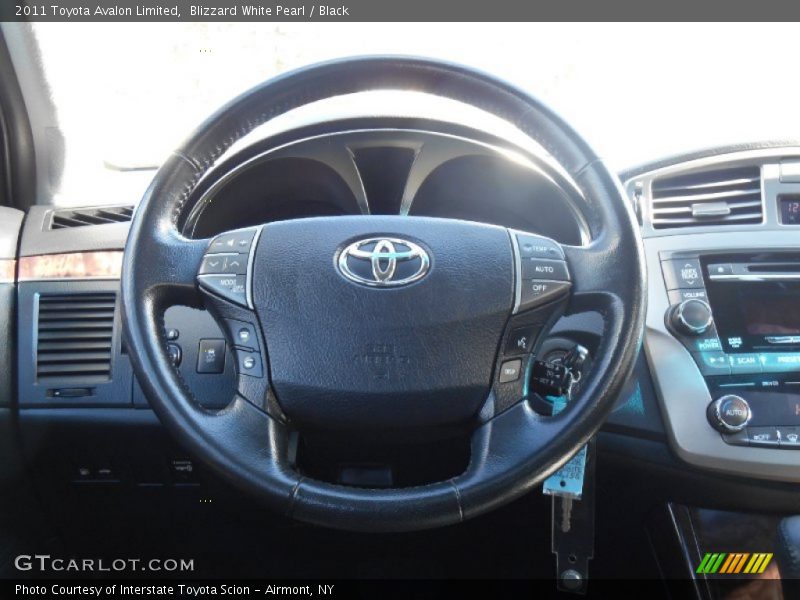 Blizzard White Pearl / Black 2011 Toyota Avalon Limited