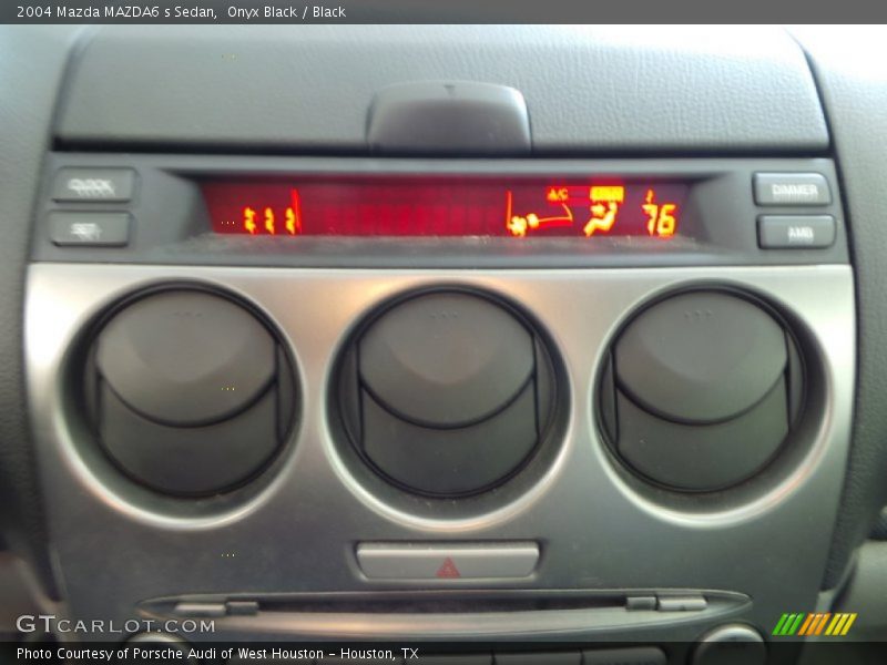 Onyx Black / Black 2004 Mazda MAZDA6 s Sedan