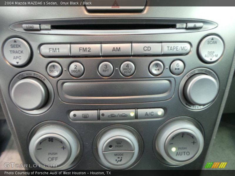 Onyx Black / Black 2004 Mazda MAZDA6 s Sedan